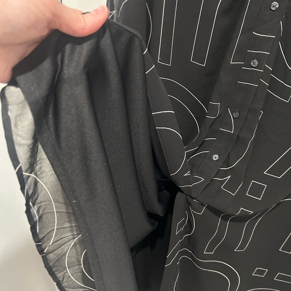 NWT Calvin Klein Women’s Plus Size 24 Graphic Logo Dress - Picture 10 of 13